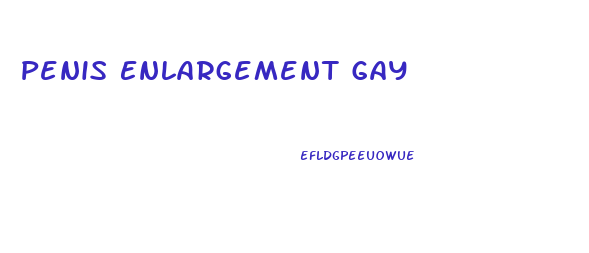 Penis Enlargement Gay