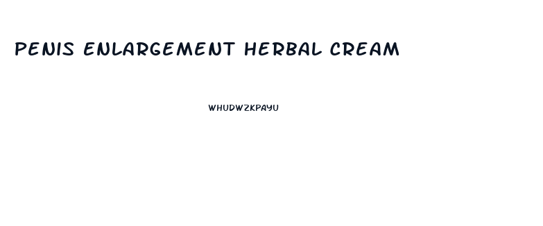 Penis Enlargement Herbal Cream