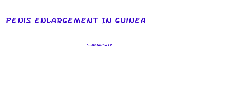 Penis Enlargement In Guinea