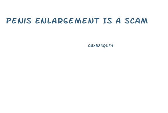 Penis Enlargement Is A Scam