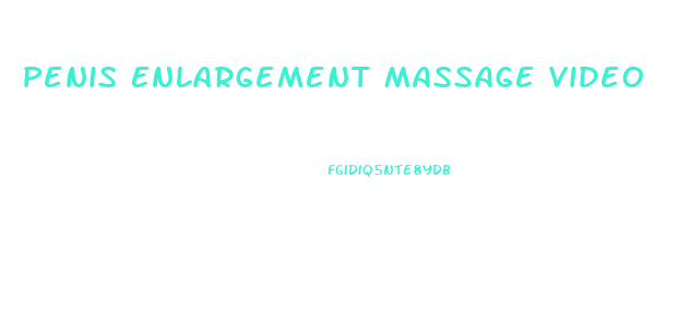 Penis Enlargement Massage Video