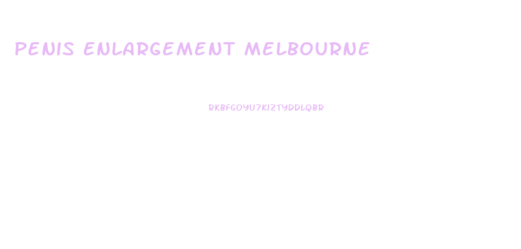 Penis Enlargement Melbourne