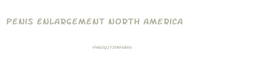 Penis Enlargement North America