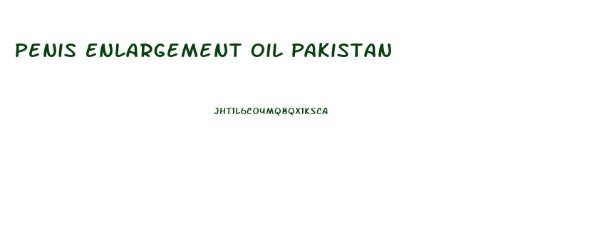 Penis Enlargement Oil Pakistan