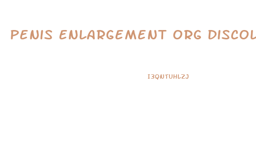 Penis Enlargement Org Discoloration