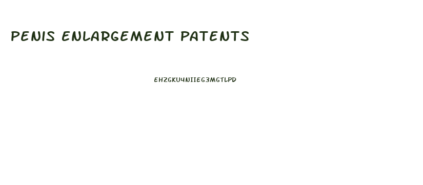 Penis Enlargement Patents