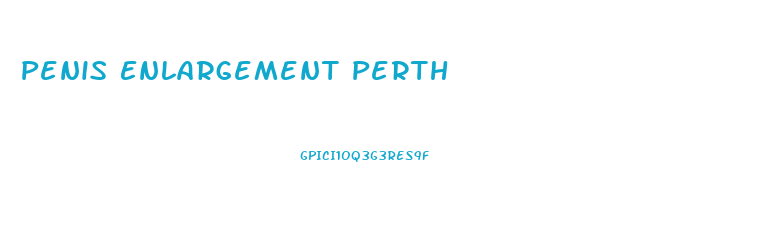 Penis Enlargement Perth
