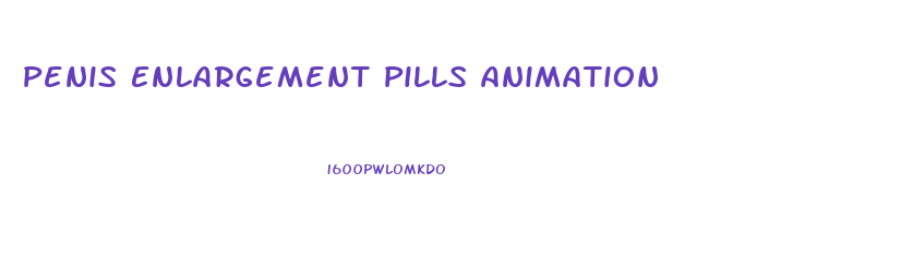 Penis Enlargement Pills Animation