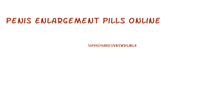 Penis Enlargement Pills Online
