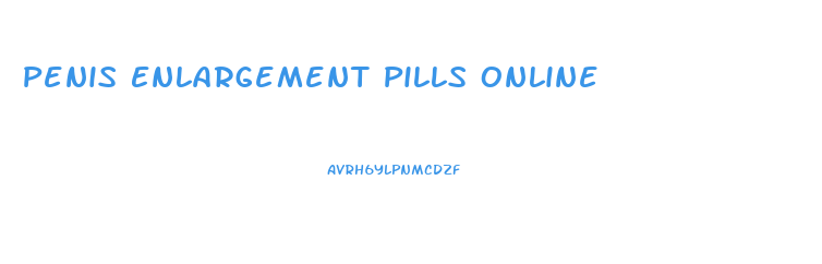 Penis Enlargement Pills Online