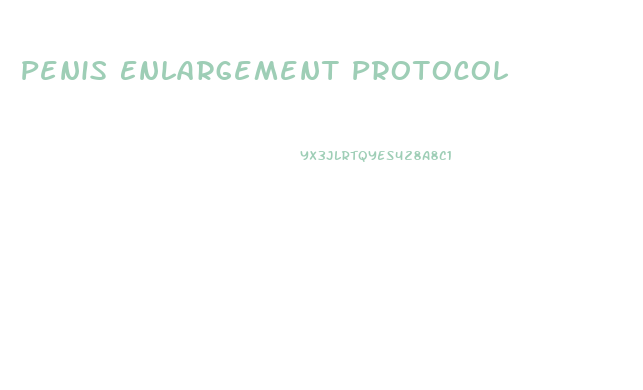 Penis Enlargement Protocol