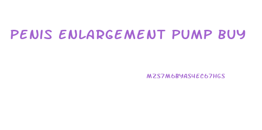 Penis Enlargement Pump Buy