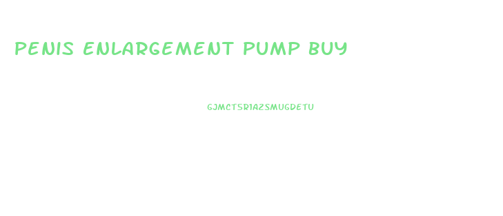Penis Enlargement Pump Buy