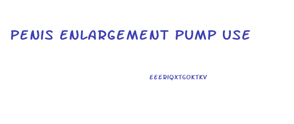 Penis Enlargement Pump Use