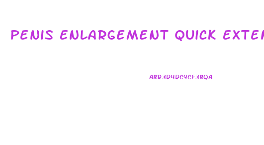 Penis Enlargement Quick Extender Pro Result