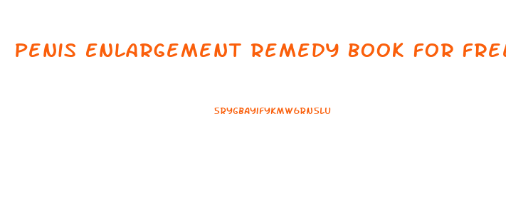 Penis Enlargement Remedy Book For Free