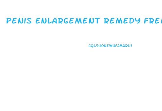 Penis Enlargement Remedy Free Online