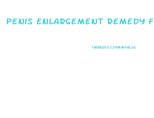 Penis Enlargement Remedy Free Online