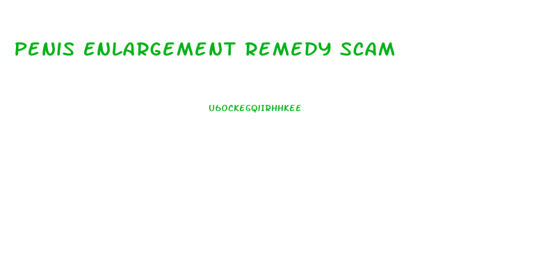 Penis Enlargement Remedy Scam