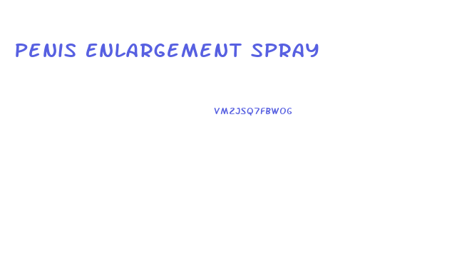 Penis Enlargement Spray