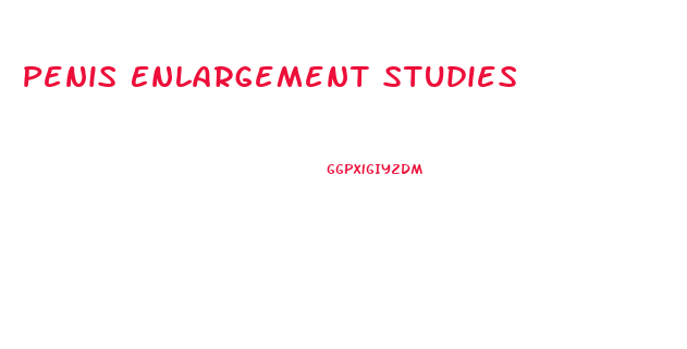 Penis Enlargement Studies