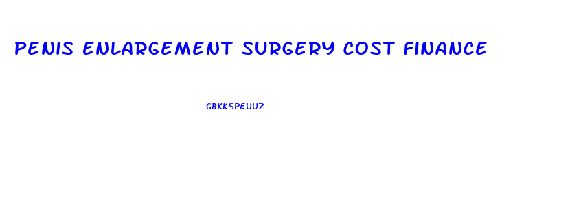 Penis Enlargement Surgery Cost Finance