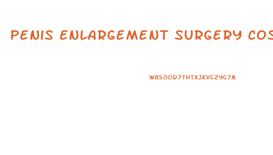 Penis Enlargement Surgery Cost Near Michigan