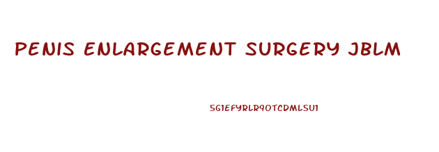 Penis Enlargement Surgery Jblm