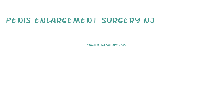 Penis Enlargement Surgery Nj