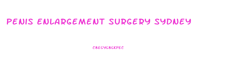 Penis Enlargement Surgery Sydney