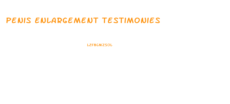 Penis Enlargement Testimonies