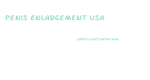 Penis Enlargement Usa