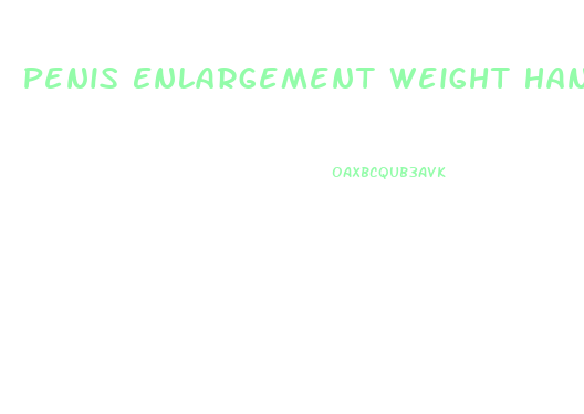 Penis Enlargement Weight Hanging