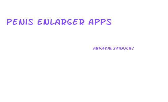 Penis Enlarger Apps