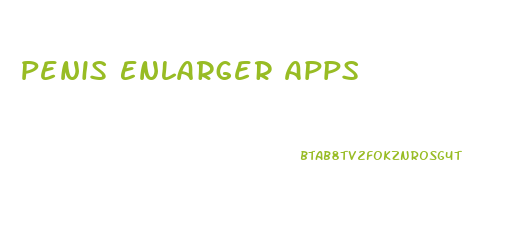 Penis Enlarger Apps