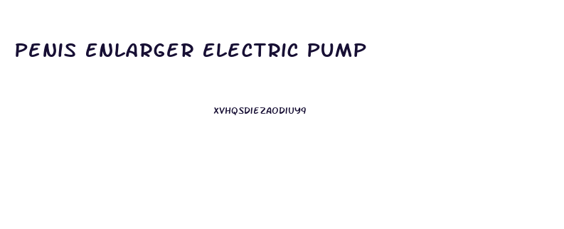 Penis Enlarger Electric Pump