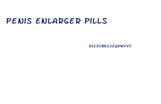 Penis Enlarger Pills