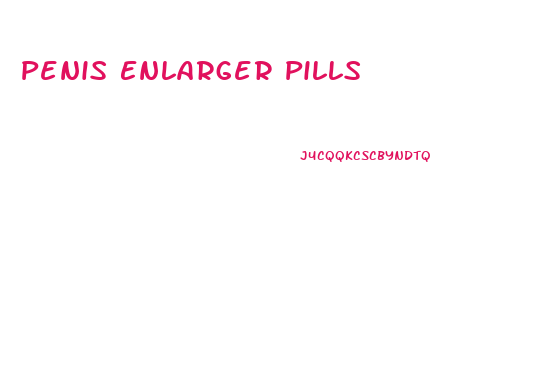 Penis Enlarger Pills