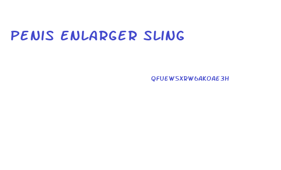 Penis Enlarger Sling