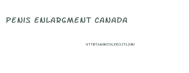 Penis Enlargment Canada