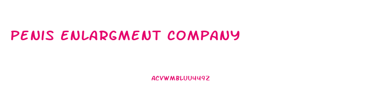 Penis Enlargment Company