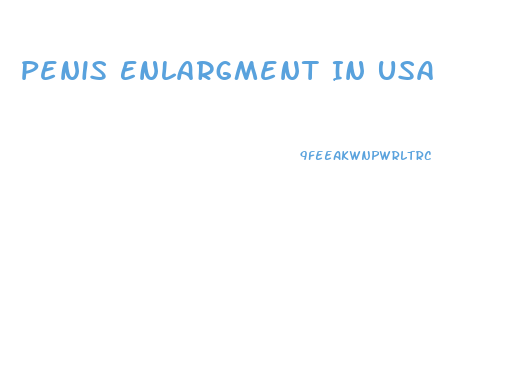 Penis Enlargment In Usa