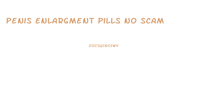 Penis Enlargment Pills No Scam