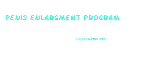 Penis Enlargment Program