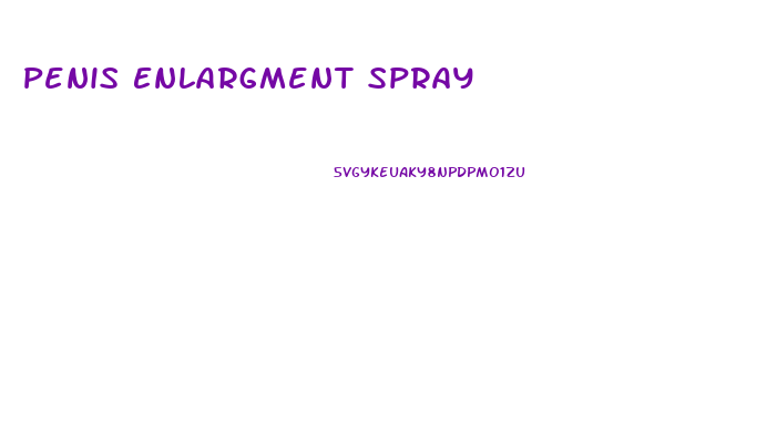 Penis Enlargment Spray