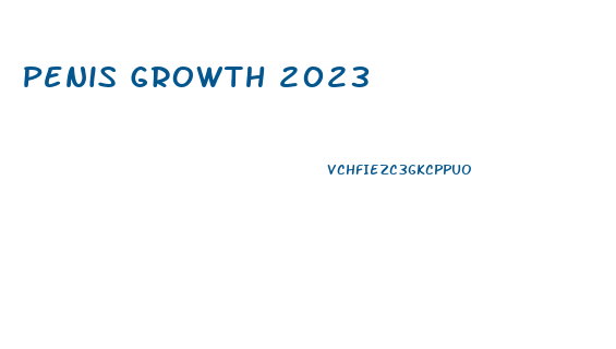Penis Growth 2023