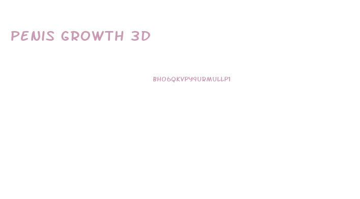 Penis Growth 3d