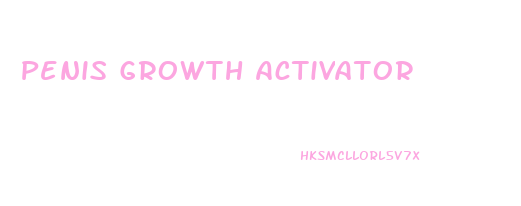 Penis Growth Activator