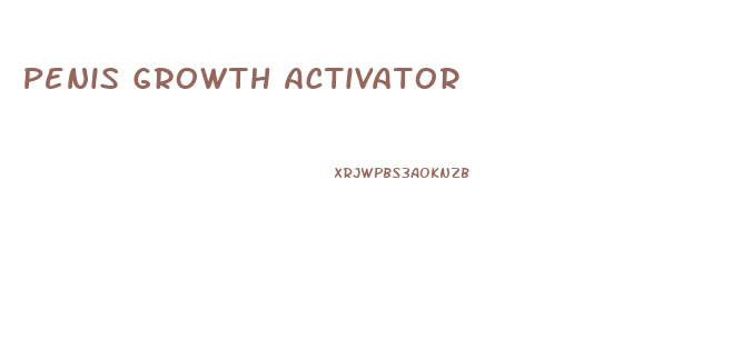 Penis Growth Activator