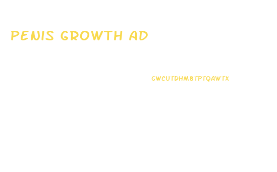 Penis Growth Ad